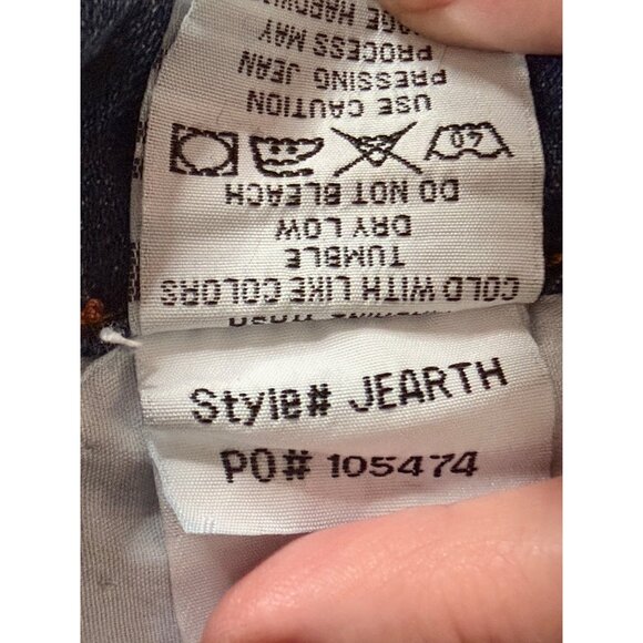 Cowgirl Tuff Earth Shattered Jeans Womens W29 L33 Blue Bootcut Denim Western Rod - Picture 5 of 11